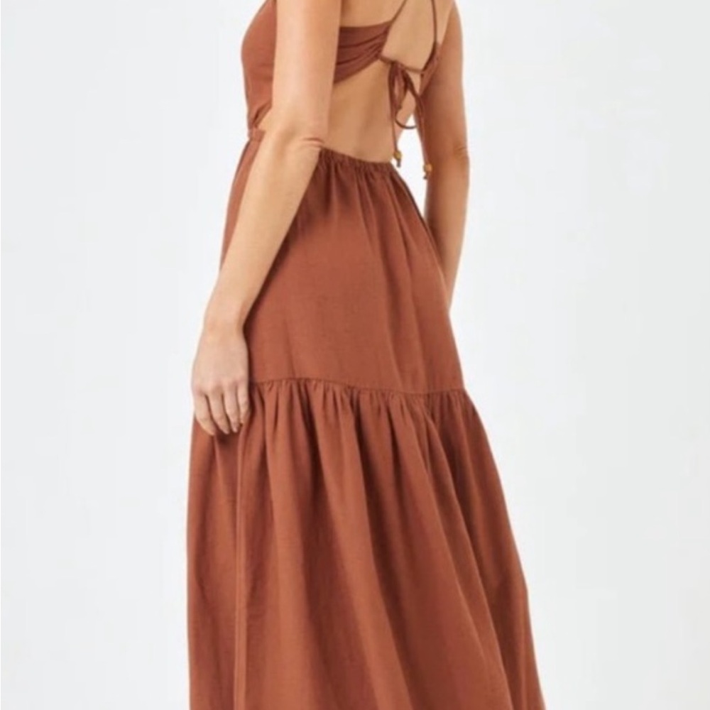 L*Space Coffee Jaide Maxi Dress